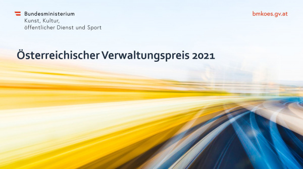 Startschuss zum Verwaltungspreis 2021