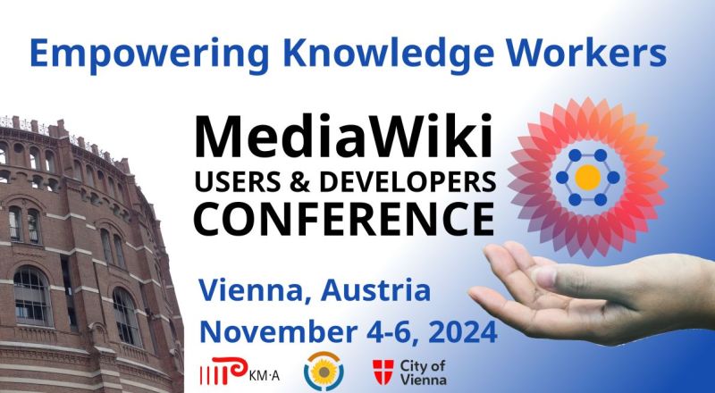 Datei:MediaWiki Users and Developers Konferenz 2024.jpg