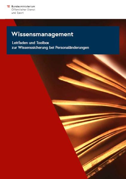 Datei:Wissensmanagement - Leitfaden und Toolbox zur Wissenssicherung bei Personaländerungen.jpg